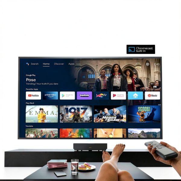 WEMAX Nova 4K UHD Laser Projector Android TV Dolby Audio-5