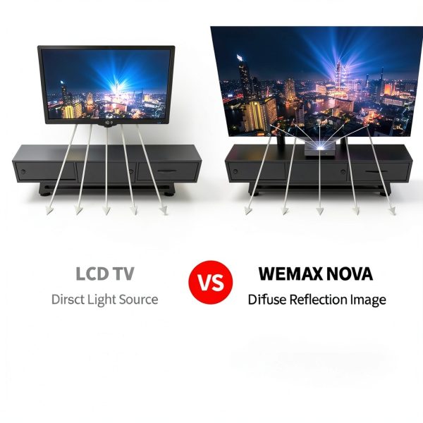WEMAX Nova 4K UHD Laser Projector Android TV Dolby Audio-8