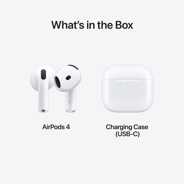 Apple AirPods 4 Wireless Earbuds Personalized Spatial Audio-7