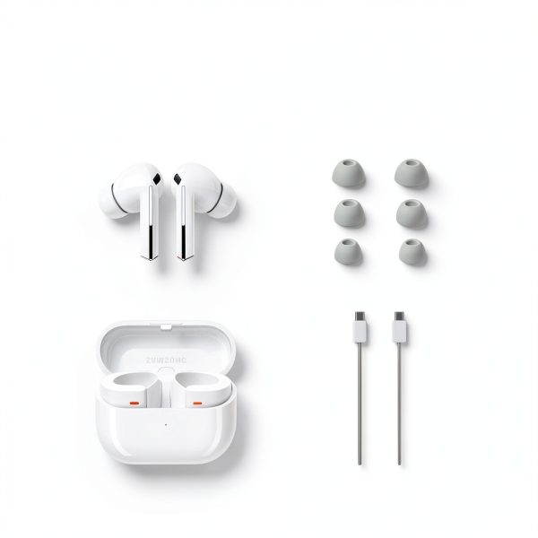 Samsung Galaxy Buds3 Pro Wireless Earbuds Silver White-10