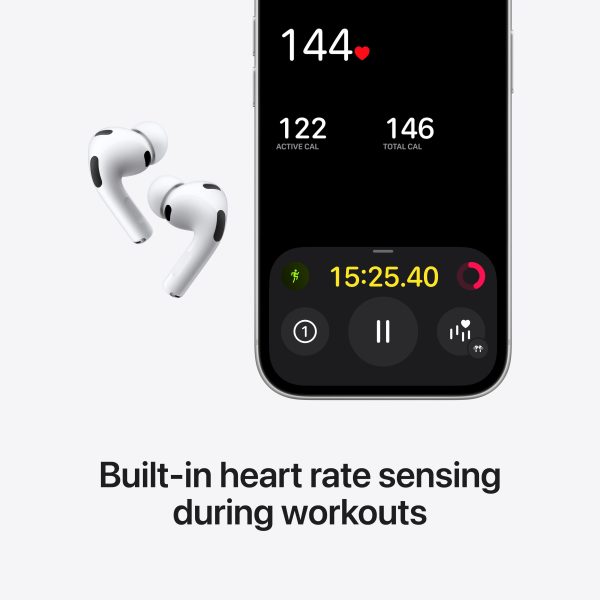 Apple AirPods Pro 3 Wireless Earbuds Heart Rate Sensing-3