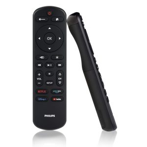 Philips OneTouch Streaming Remote Backlit TV Replacement-0