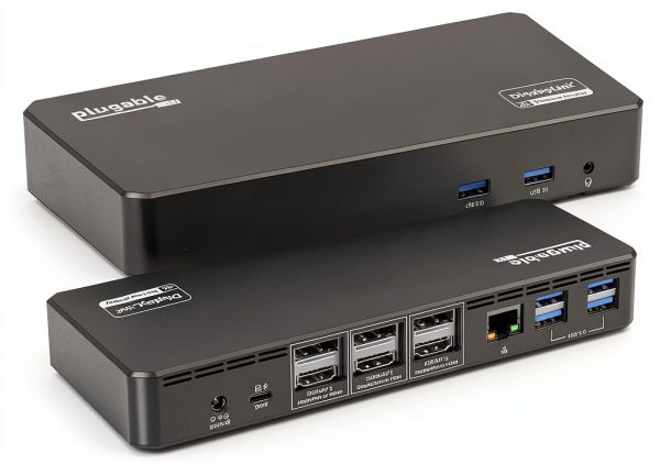 Plugable Triple 4K USB‑C Dock UD‑6950PDZ with 100W Power Delivery-0