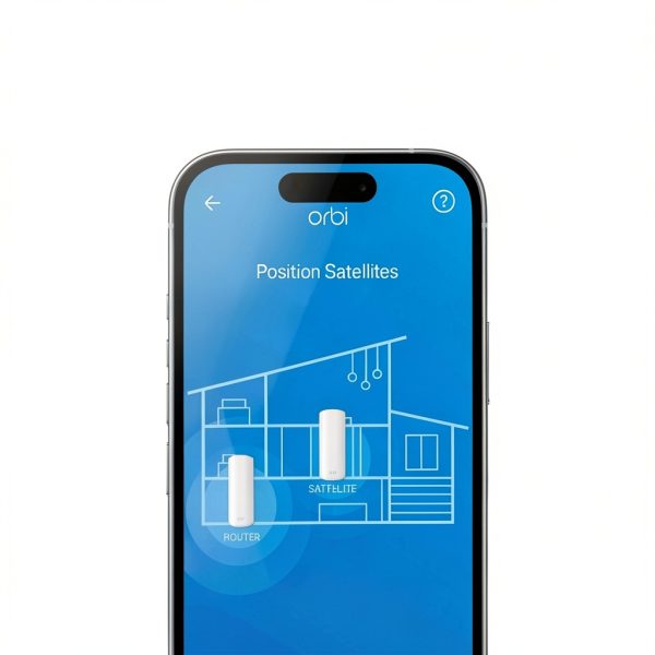 NETGEAR Orbi 770 Series BE11000 Tri-Band Mesh WiFi 7 Satellite White-6