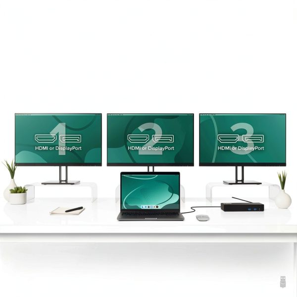 Plugable Triple 4K USB‑C Dock UD‑6950PDZ with 100W Power Delivery-2