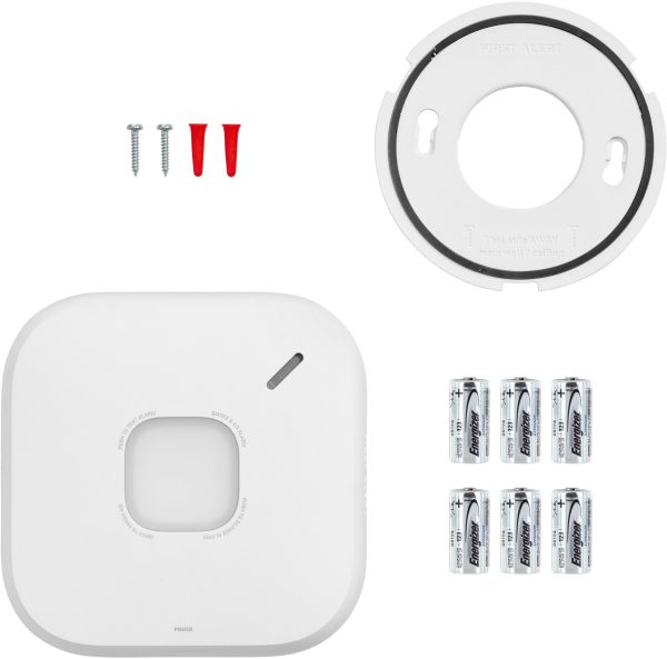First Alert Battery Smart Smoke Alarm with Voice Alerts-6