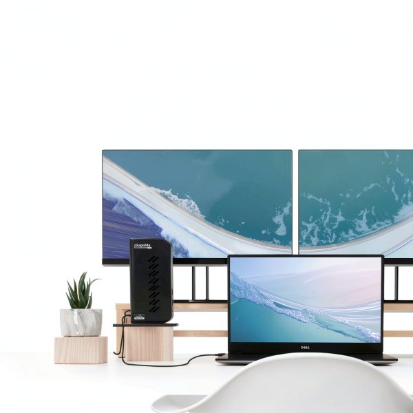 Plugable UD-6950Z USB 3.0 Dual 4K Docking Station, 6 USB Ports-2