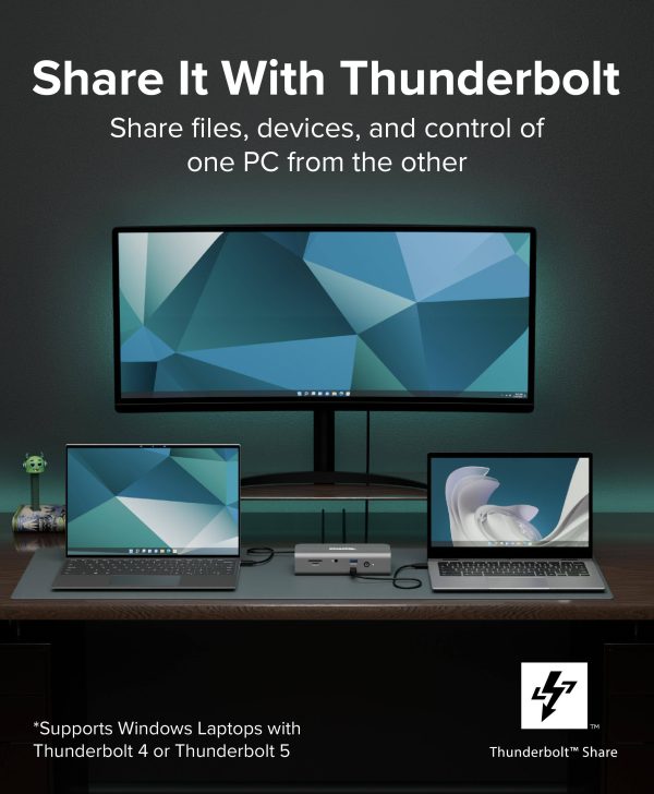 Plugable 11-in-1 Thunderbolt 5 Docking Station TBT-UDT3-5