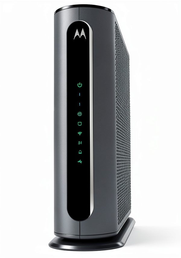 Motorola MG8702 DOCSIS 3.1 Cable Modem Wi‑Fi Router Power Boost Black-0