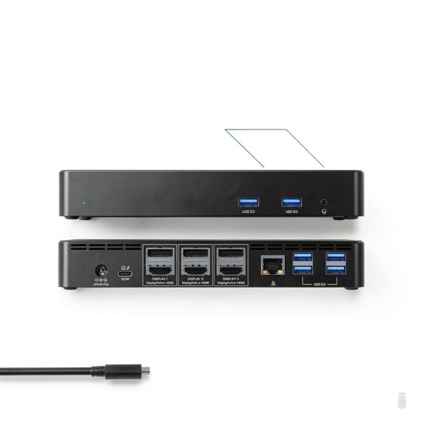Plugable Triple 4K USB‑C Dock UD‑6950PDZ with 100W Power Delivery-1