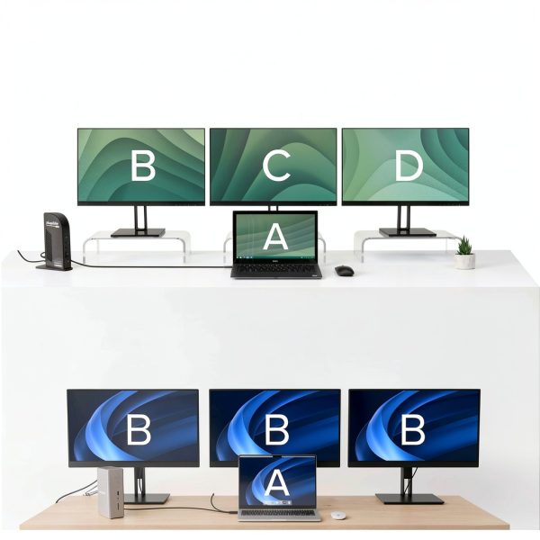 Plugable Triple Display USB‑C Dock 13‑Port 100W Power-6
