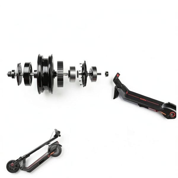 Segway E3 Pro Electric Scooter - Black, Dual Suspension, 20 mph Max-1